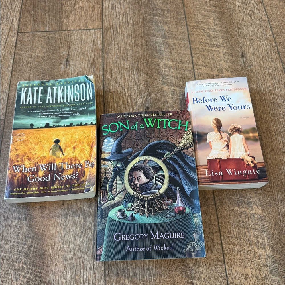 Bundle of Fiction Books - 3 Books Included